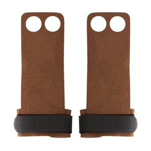Agarraderas de Cuero Personalizadas para Levantamiento de Pesas en el Gimnasio, con Soporte para Muñeca, Diseño Antideslizante de 3 Orificios para Deportes al Aire Libre - Product Image 4