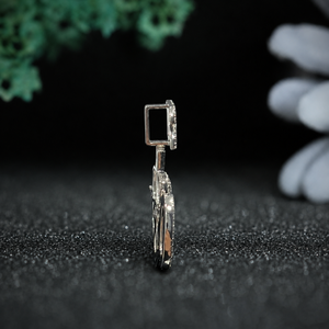 Brilliant Cut Moissanite <b>Cross</b> Queen Pendant 925 Sterling Silver Hip Hop Jewelry <b>Men</b> Women Engagement Wedding Anniversary Party - Product Image 5