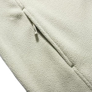 Manteau d'hiver personnalisé, coupe ample, à col montant, couleur unie, à capuche, manches longues, en polaire, écologique, imperméable, style urbain - Product Image 6