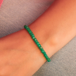 <b>BRACELET</b> - PLAIN <b>BEADED</b> <b>BRACELET</b> plain <b>beaded</b> <b>bracelet</b> simple bead <b>bracelet</b> minimalist <b>beaded</b> <b>bracelet</b> basic bead <b>bracelet</b> - Product Image 3
