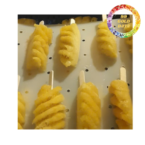 Tiras de Piña Dulce Congeladas IQF, Fruta Tropical Natural, Exportación al por Mayor, Empaque de Cartón de 10 kg - Product Image 1