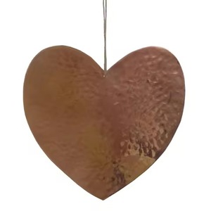 Vintage Finish Metal Heart Christmas <b>Tree</b> <b>Ornament</b> Holiday Hanging Decor for Home Styling - Product Image 5