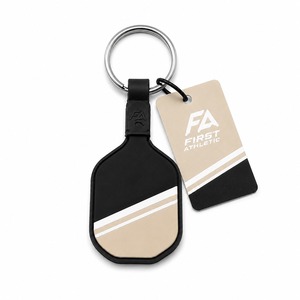 Stylish Pickleball Keychain Mini Paddle Charm Lightweight Portable Design with Strong <b>Ring</b> for Keys Backpacks Wallets and Gifts - Product Image 2