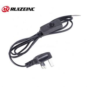 卸売標準電源コード家庭用英国規制Bsプラグ303スイッチ付き - Product Image 1