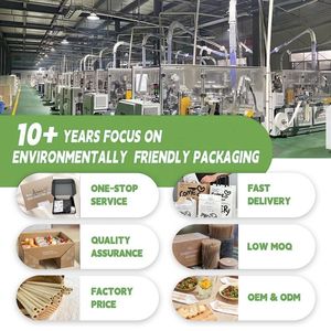 Bolsas de Papel Planas Impresas con Logotipo Personalizado, Reciclables, Blancas y Marrones, para Comida para Llevar, Bolsas de Papel Kraft con Asas Planas - Product Image 4