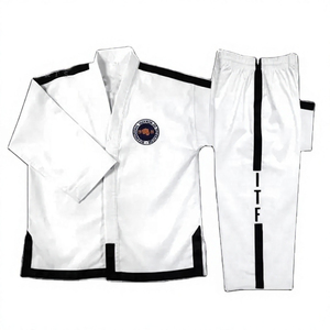 Uniforme de Taekwondo ITF 2026, dernier design, confortable, matériau durable, uniforme de Taekwondo ITF pour l'entraînement et la pratique - Product Image 6