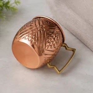 Tazas de Cobre de Alta Calidad, Hechas a Mano, Taza Mule para Beneficios para la Salud, Tazas 100% de Cobre Puro a Precio Razonable - Product Image 3