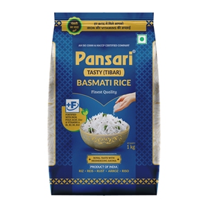 Riz Basmati aromatique à grains longs, doux et de qualité supérieure Pansari, 1 kg, séché - Product Image 2