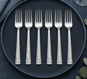 Ensemble de fourchettes à fruits en acier inoxydable, finition miroir argenté, pour desserts, ustensiles de fête, à bon prix - Product Image 3