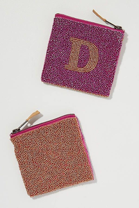 Seed Beads Beaded Embroidery Coin Pouch Elegant & Durable Wholesale beaded coin <b>purses</b> - Product Image 5