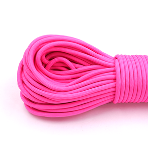 Cuerda de Paracord Rosa de 4 mm, Tipo 550, Cordón de Nailon Multiusos para Camping, Supervivencia, Manualidades y Bricolaje - Product Image 4