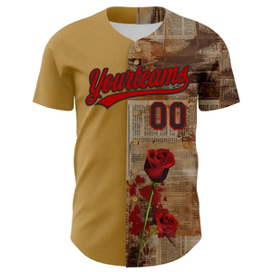 Uniforme de baseball personnalisé pour hommes, femmes et adultes, col en V, séchage rapide, vêtements de baseball, impression par sublimation, respirant, maillot de baseball OEM - Product Image 4