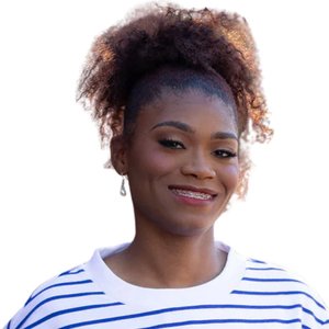 Sweat-shirt rayé bleu et blanc Zeta Phi Beta 1920 pour femme, haut décontracté brodé de lettres grecques en chenille - Product Image 6