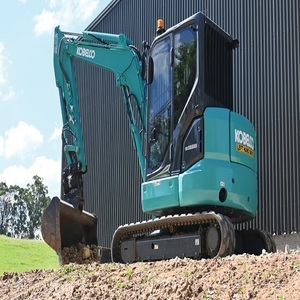 Miniexcavadora Kobelco con Dimensiones Compactas y Controles Precisos para Trabajos de Construcción, Mantenimiento y Jardinería - Product Image 2