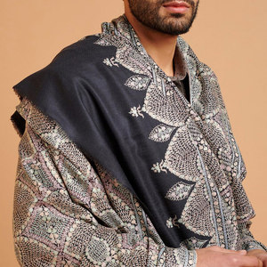 Men Elegant Premium <b>Shawl</b> Soft Warm Comfortable Fabric Classic Winter <b>Wrap</b> Traditional Mens Fashion Wear - Product Image 2
