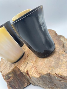 Top Selling Ox Horn Beer Glass Mini Horn Shot Glass Vintage Durable Party Cup Perfect Drinking Glass Drinking Cups for Party Use - Product Image 6