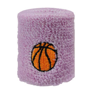 Bracelets de sport fins en polyester pour enfants, absorbants, antidérapants, anti-transpiration, avec logo personnalisé - Product Image 2