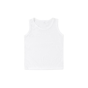 Summer <b>Boys</b> Vest Girls Tank Tops Knitted Spandex Cotton Casual Style Plain Blank Kids Infants Tank Tops Breathable for Children - Product Image 2