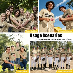 Dernier design de maillot de baseball pour hommes à prix avantageux, couleur unie, taille personnalisée, maillot de baseball, uniforme, maillots de sport - Product Image 6