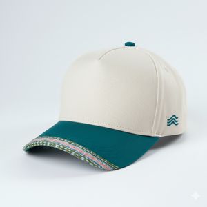 Casquettes de baseball premium 5 panneaux en sergé/corduroy, couronne structurée, protection solaire, chapeaux de sport d'extérieur conçus pour un usage quotidien - Product Image 1