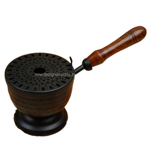 Quemador de incienso con base martillada - Product Image 1