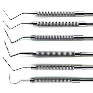 Sonda Dental Manual Profesional de Acero Inoxidable de Alta Calidad, Instrumento de Diagnóstico de un Solo Extremo, Clase I, con Empuñadura Ergonómica - Product Image 4