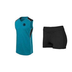 Sublimación personalizada secado rápido transpirable 100% poliéster 240g uniformes de voleibol OEM directo de fábrica al por mayor pedido de equipo a granel - Product Image 4