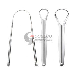 Grattoir à langue compact en acier inoxydable pour hôtel capsule, design minimaliste, essentiel pour la vie compacte - Product Image 2