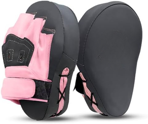 Pink Black PU Breathable Boxing Target Pad Durable <b>Training</b> Equipment for Kickboxing and Boxing Practice All Seasons - Product Image 1