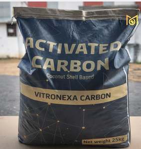 Carbón Activado Granular de Cáscara de Coco 50x100, Alto Contenido de Yodo, Grado Industrial, Vitronexa, 99% de Pureza, Proveedor de la India, Venta al Por Mayor - Product Image 2