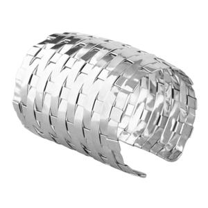 Servilletero metálico Diseño de calabaza Servilletero con acabado plateado Venta caliente Servilletero Anillo de tejido para fiestas de Halloween - Product Image 6