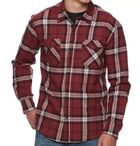 Chemise en flanelle de moto respirante à manches longues en coton sur mesure de haute qualité OEM/ODM Vêtements de protection pour motards unisexe - Product Image 1