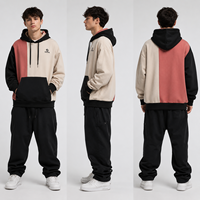 Hoodie Oversize Custom, Bahan Tebal, Model Drop Shoulder, Sweatshirt Streetwear, OEM ODM, Label Pribadi
