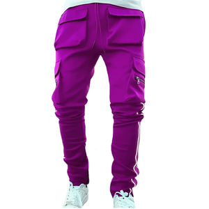 Men's <b>Cargo</b> Pants and Trousers With Style Including Ones With Zippered Pockets and Reflective Material for Nighttime Running - Product Image 4