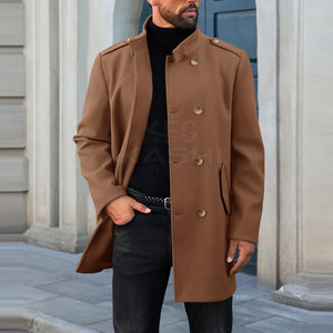 Abrigo Largo de Lana para Hombre, Impermeable, Cortavientos, Cálido y Ligero, para Senderismo, Camping, Viajes y Aventuras al Aire Libre - Product Image 2