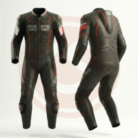 Combinaison de course légère de style actuel pour adultes, ensemble de maillots de protection pour la course automobile et le motocross, nom de l'équipe indiqué