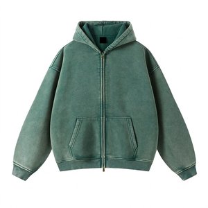 Sudadera con Capucha para Mujer de Alta Calidad con Logotipo Personalizado, Color Rosa Tie-Dye, Manga Larga, Tejido de Punto, Spandex/Poliéster, Cierre de Cremallera, Transpirable, Felpa - Product Image 1