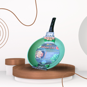 Sartén de Aluminio con Diseño Moderno y Revestimiento de Mármol, Apta para Gas e Inducción, Multifuncional, Personalizable, Antiadherente - Product Image 2