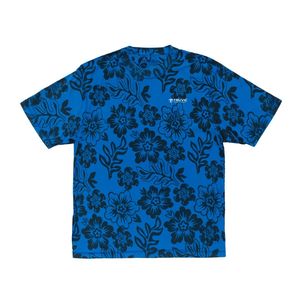 Camiseta Floral para Hombre, Informal, de Manga Corta, con Estampado Gráfico, Suave y Transpirable, para Verano, Playa, Vacaciones, Ropa de Calle, Moda - Product Image 1