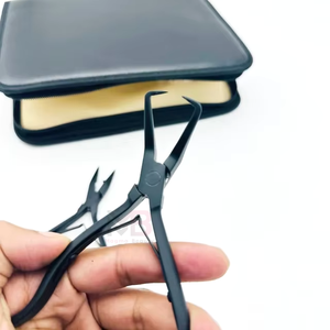 Kit d'outils professionnel multi-usages pour extensions capillaires : Démonte-perles et outil de pose, accessoires en acier inoxydable revêtu - Product Image 3