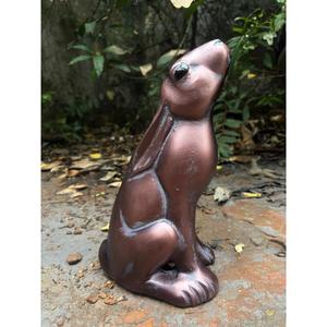 Decorative Rabbit Sculpture Easter Decoration Antique Bunnies Statue Farmhouse Decoration And Garden Supplies - Product Image 3