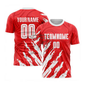 Camisetas de Fútbol para Hombre de Alta Calidad, Logotipo Frontal Bordado Personalizado, Manga Corta, Malla Transpirable - Product Image 3