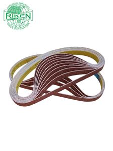 RIKEN Abrasive <b>Belt</b> 37mm <b>Red</b> Grit Sanding <b>Belt</b> for <b>Belt</b> Sanders Metal Finishing Tool - Product Image 2