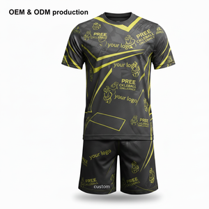 Conjunto de Uniforme Personalizado para Equipo de Pickleball por Sublimación para Campeonato de Club y Equipos Deportivos, Camiseta de Cuello Redondo y Pantalones Cortos, OEM ODM - Product Image 3