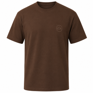 เสื้อยืดผู้ชายคอตตอน 100% พรีเมียม ทอแบบพิเศษ หนา 240 GSM ทรงปกติ แขนสั้น คอกลม สีพื้น - Product Image 3