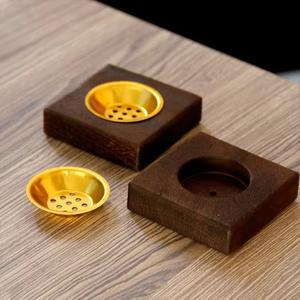 Brûleur d'encens en bois de luxe, design minimaliste, qualité supérieure pour la diffusion de parfums à la maison, taille personnalisée disponible, brûleur en bois fait main - Product Image 3