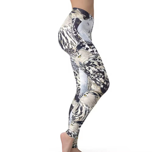 Leggings de Invierno hasta la Rodilla, de Algodón/Fibra de Bambú, Antibacterianos, con Estampado de Serigrafía, para Mujer, de Alta Demanda y Tendencia - Product Image 1