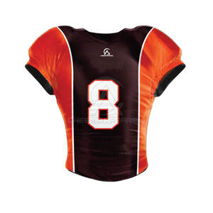 Uniforme de football américain durable et élégant pour les équipes de jeunes et d'adultes, avec numéro et nom personnalisés - Product Image 5