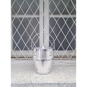 Outdoor Party <b>Ice</b> Buckets Tub Champagne Bucket Stylish Design Custom Bar Accessory Stainless Steel Metal Bucket Wholesale Supply - Product Image 1