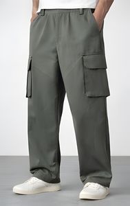 Industrial Street 240 GSM Cotton Straight Utility <b>Cargo</b> Trousers Mens Heavy Duty Multi Compartment Tactical <b>Work</b> Pants - Product Image 5